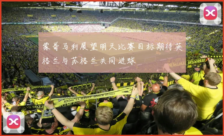 蒙哥马利展望明天比赛目标期待英格兰与苏格兰共同进球